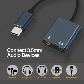 Argom Type-C to Stereo Output Adapter (ARG-CB-0066)
